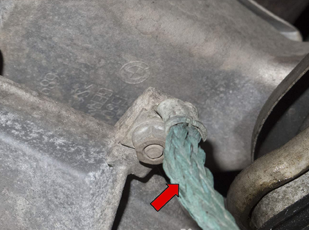 Scan tool connected for check engine and electrical system diagnostics